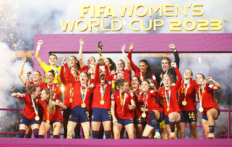 Tây Ban Nha lần đầu tiên vô địch World Cup nữ (Ảnh IT)