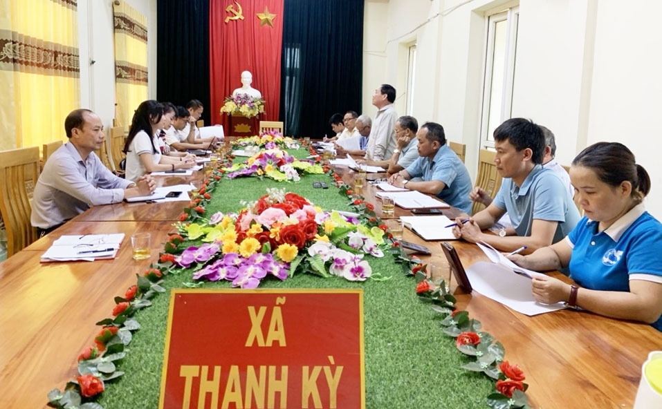 Đoàn công tác Báo Dân tộc và Phát triển đã đi kiểm tra thực tế tại xã Xuân Thái và Thanh Kỳ, huyện Như Thanh