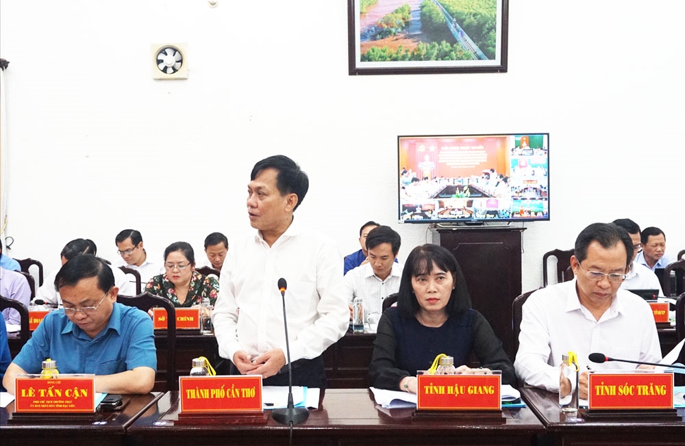 Ông Nguyễn Ngọc Hè - Phó Chủ tịch UBND TP. Cần Thơ nêu quyết tâm của Thành phố sẽ không còn hộ nghèo vào năm 2024