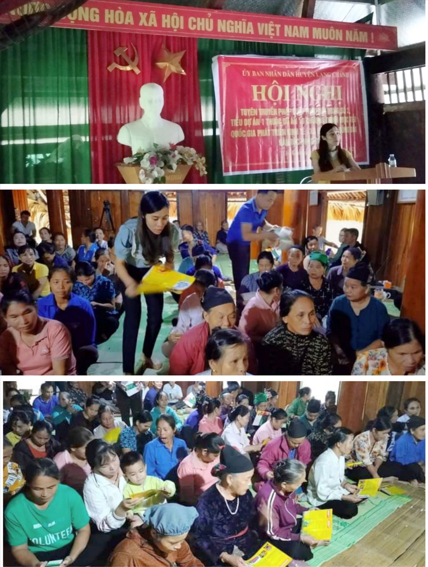 Các hội nghị tuyên truyền PBGDPL được tổ chức tại cơ sở, góp phần nâng cao nhận thức pháp luật cho người dân huyện Lang Chánh