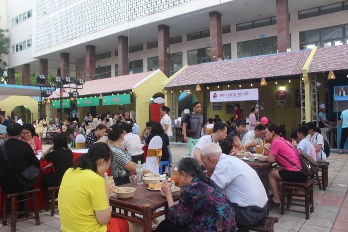 Không gian ẩm thực mang đậm bản sắc Thủ đô là điểm nhấn thu hút du khách tại Festival Thu Hà Nội