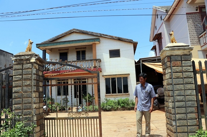 Ông K’Ril, trưởng thôn Cambute, xã Tu Tra, huyện Đơn Dương (Lâm Đồng)