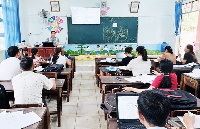Quang cảnh lớp tập huấn huyện Chư Prông