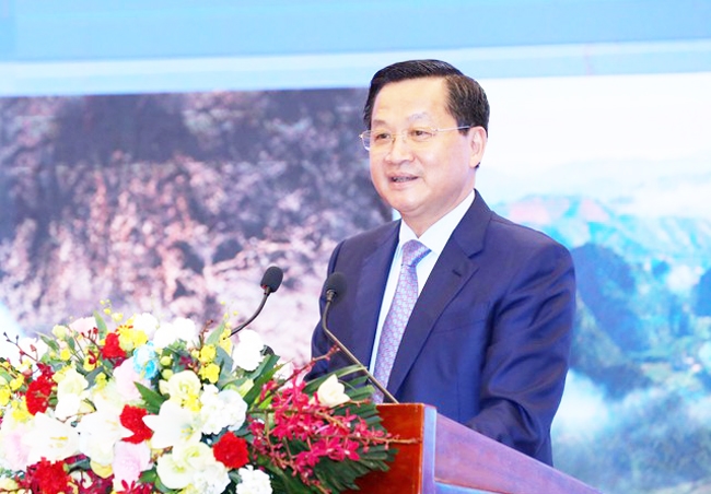 Phó Thủ tướng Lê Minh Khái: Chính phủ luôn tạo mọi điều kiện thuận lợi để Quảng Bình tiếp tục phát triển. (Ảnh VGP)