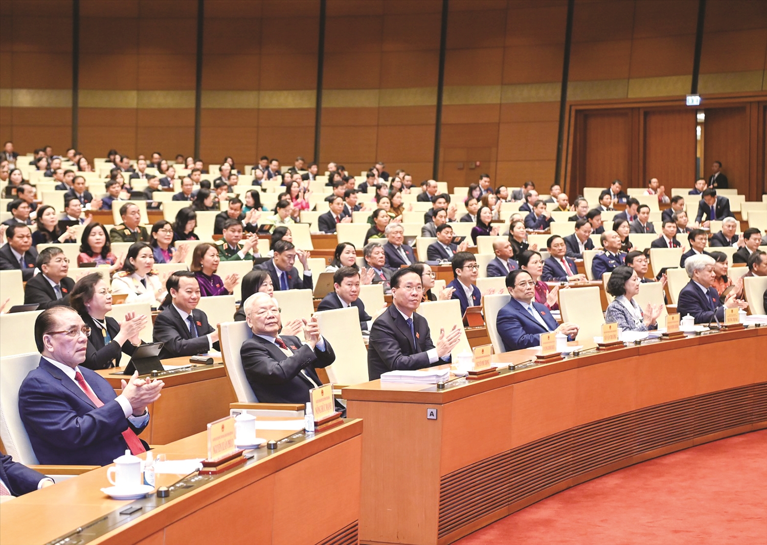 Tổng Bí thư Nguyễn Phú Trọng dự phiên khai mạc Kỳ họp bất thường lần thứ 5