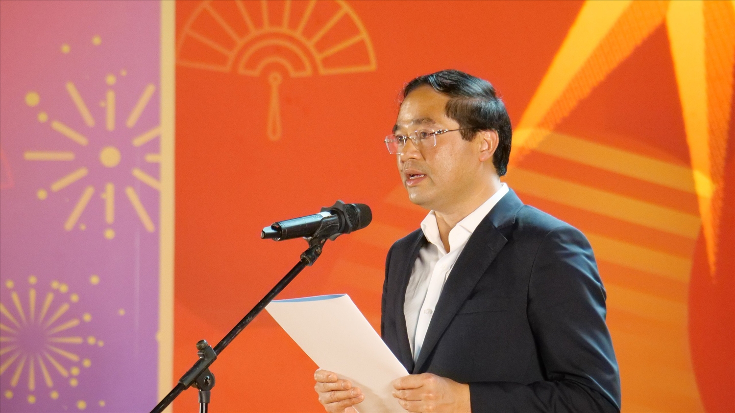 Chủ tịch UBND tỉnh Lào Cai Trịnh Xuân Trường phát biểu tại chương trình