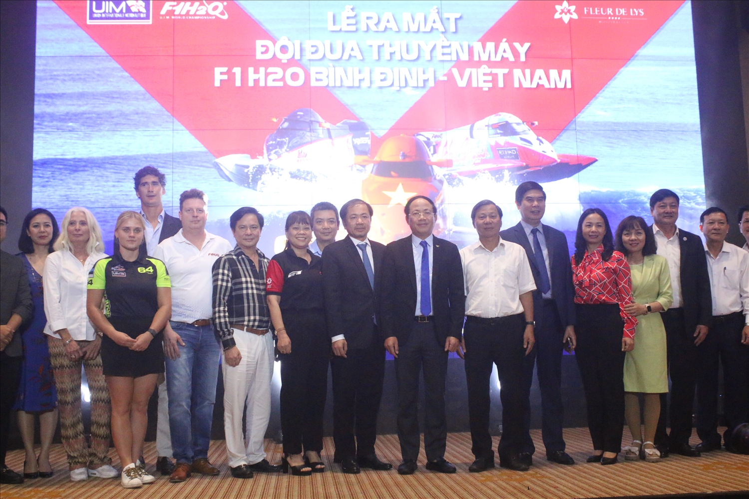 Lễ ra mắt Đội đua thuyền máy F1H20 Việt Nam – Bình Định