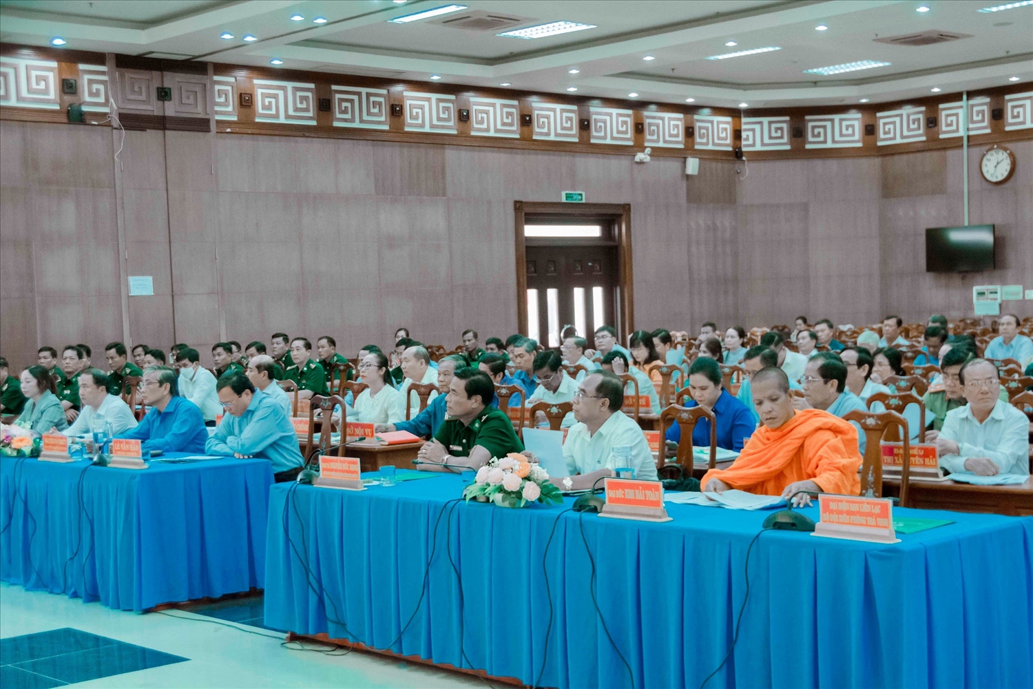 Có gần 200 đại biểu tham dự Hội nghị Sơ kết 5 năm thực hiện Ngày biên phòng toàn dân giai đoạn 2019-2024 tỉnh Trà Vinh