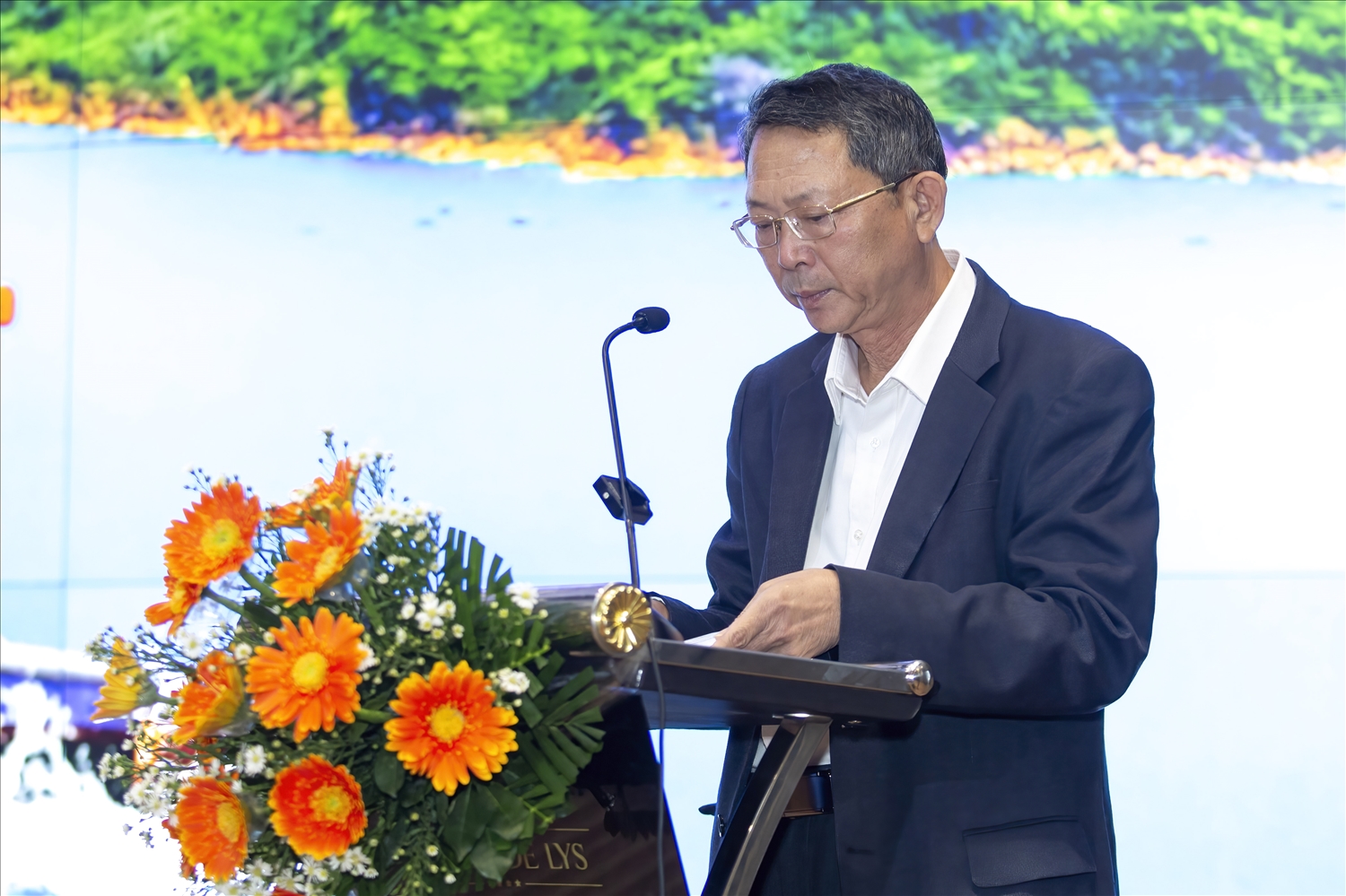 Ông Trần Văn Thanh – Giám đốc Sở Du lịch Bình Định phát biểu tại Hội nghị