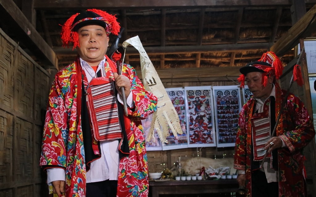 (Ảnh) Đặc sắc Lễ hội cầu mùa của người Dao đỏ tại tỉnh Hà Giang 5