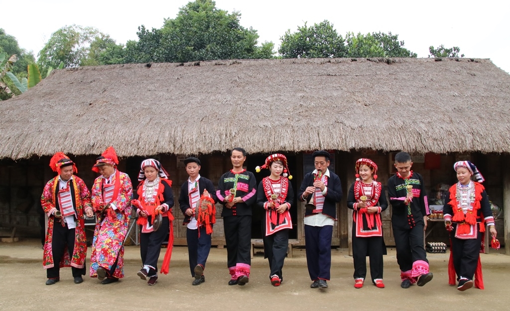 (Ảnh) Đặc sắc Lễ hội cầu mùa của người Dao đỏ tại tỉnh Hà Giang 8