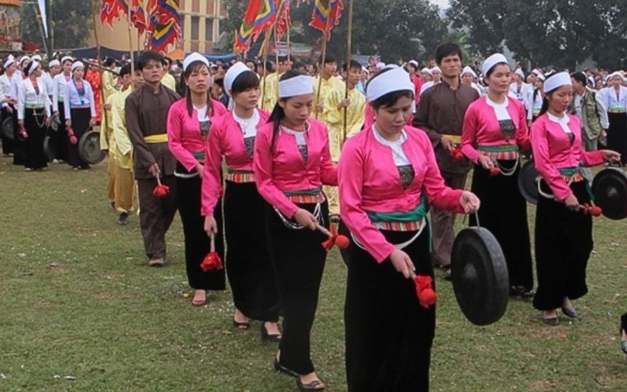 Diễn tấu chiêng Mường (Ảnh minh họa)