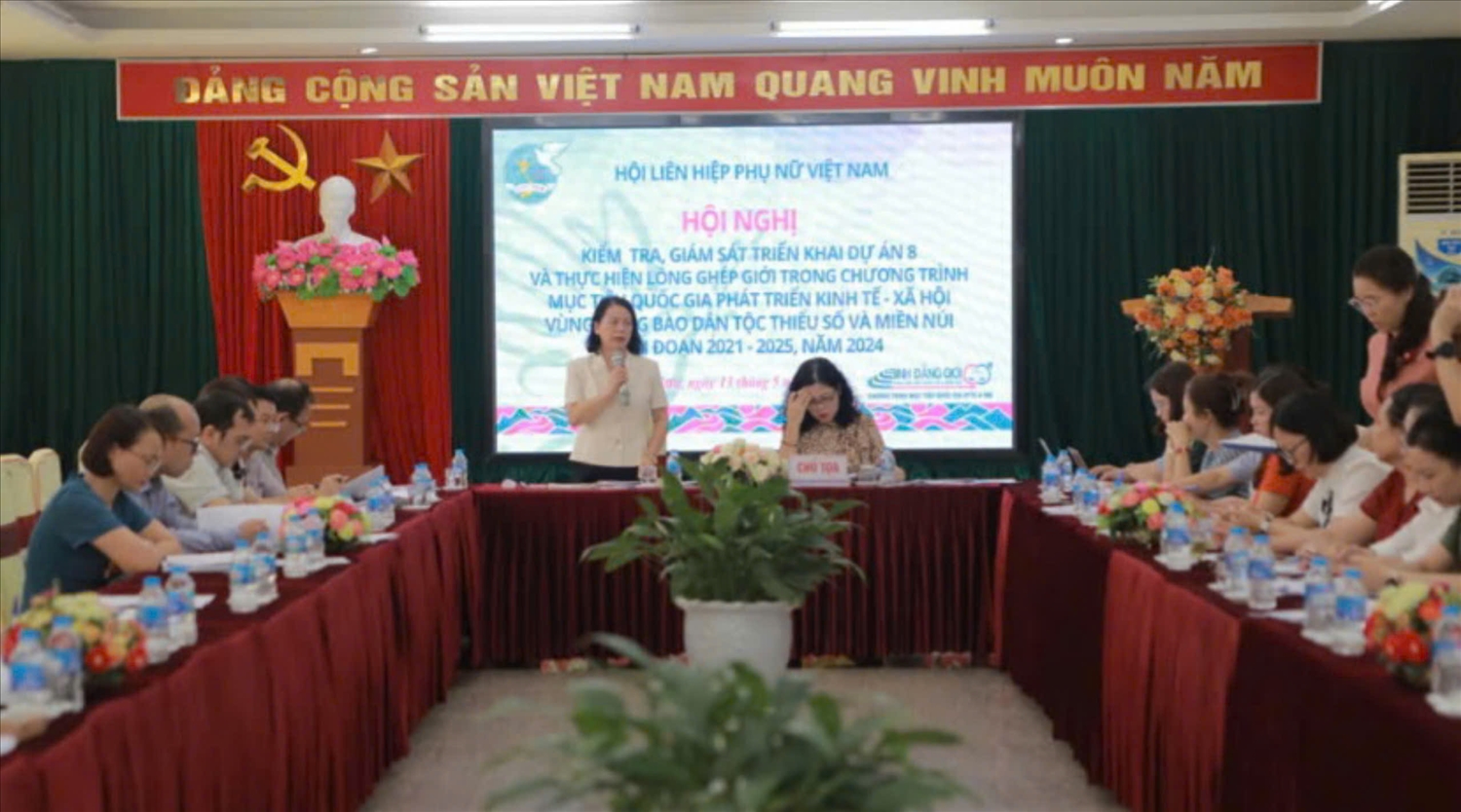 Đoàn kiểm tra, giám sát của Trung ương Hội Liên hiệp Phụ nữ Việt Nam làm việc tại Lạng Sơn 