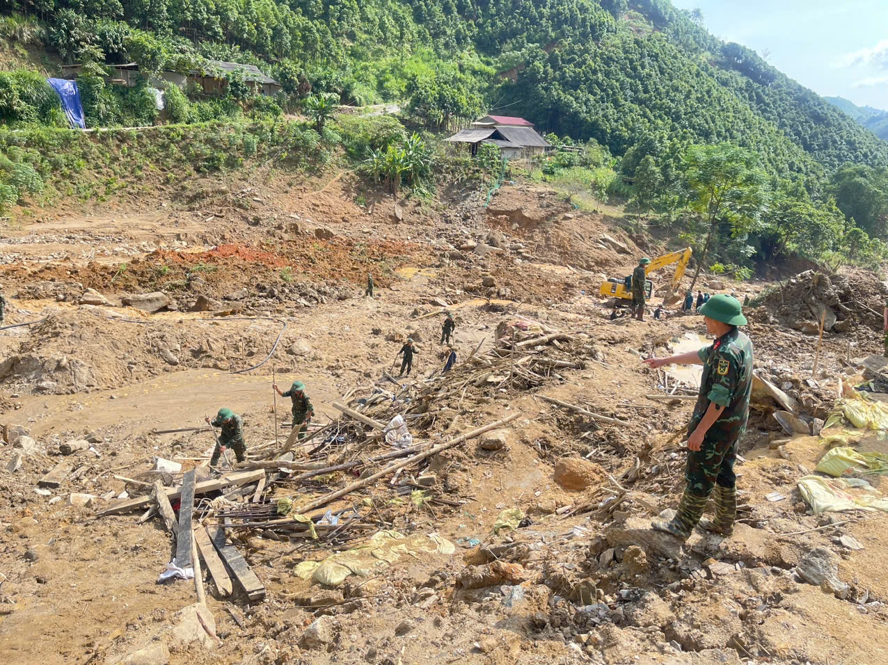 Bắc Hà chịu nhiều tổn thất về người và tài sản do mưa lũ gây ra