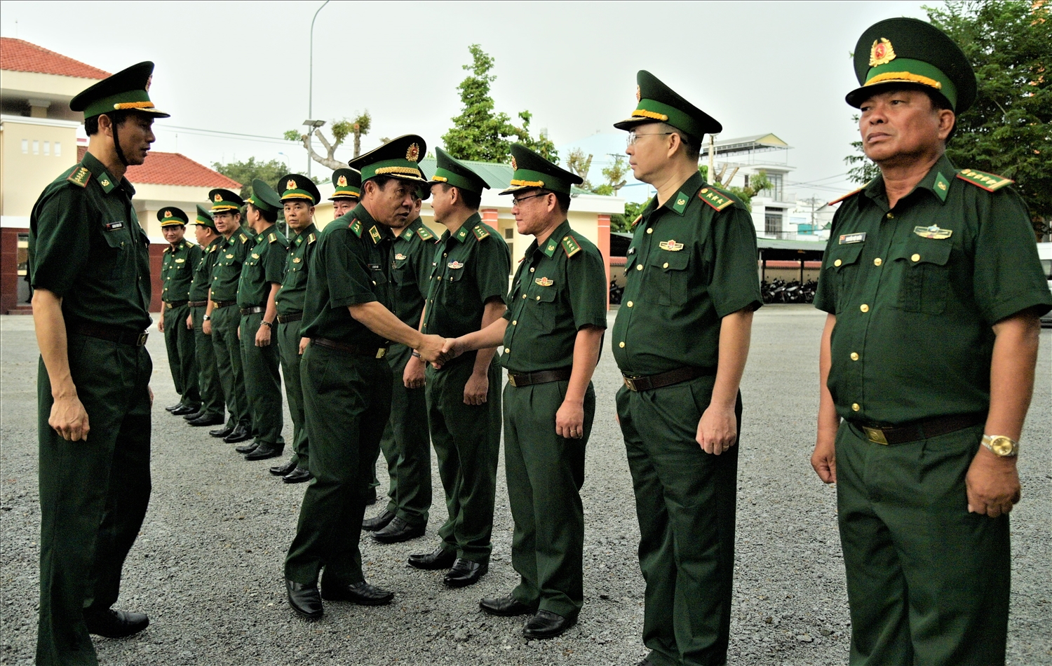  Trung tướng Lê Đức Thái dự Hội nghị bàn giao chức vụ Chỉ huy trưởng BĐBP tỉnh Kiên Giang