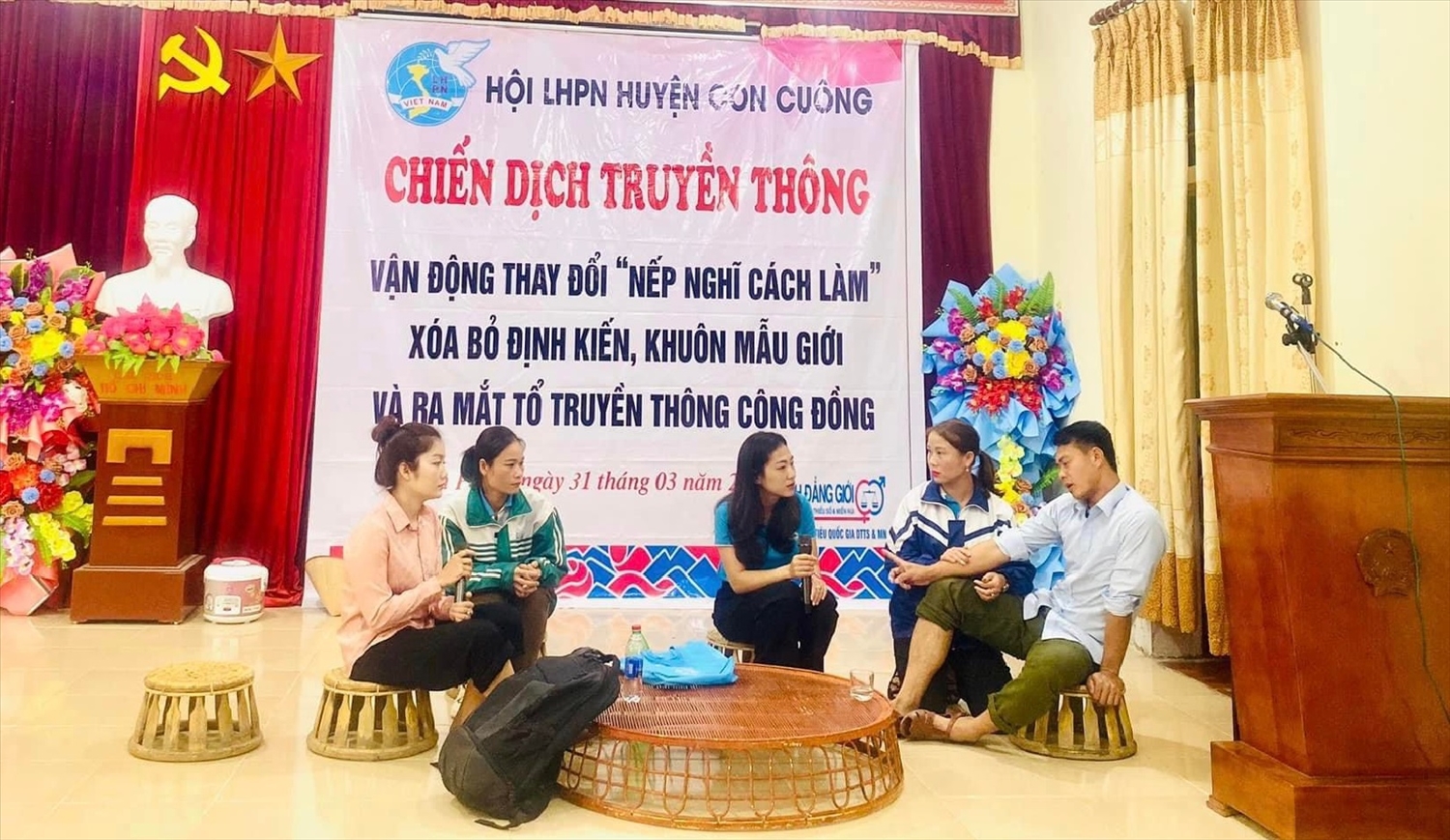 Hình thức sân khấu hóa nhằm thay đổi suy nghĩ của người dân về tảo hôn và hôn nhân cận huyết