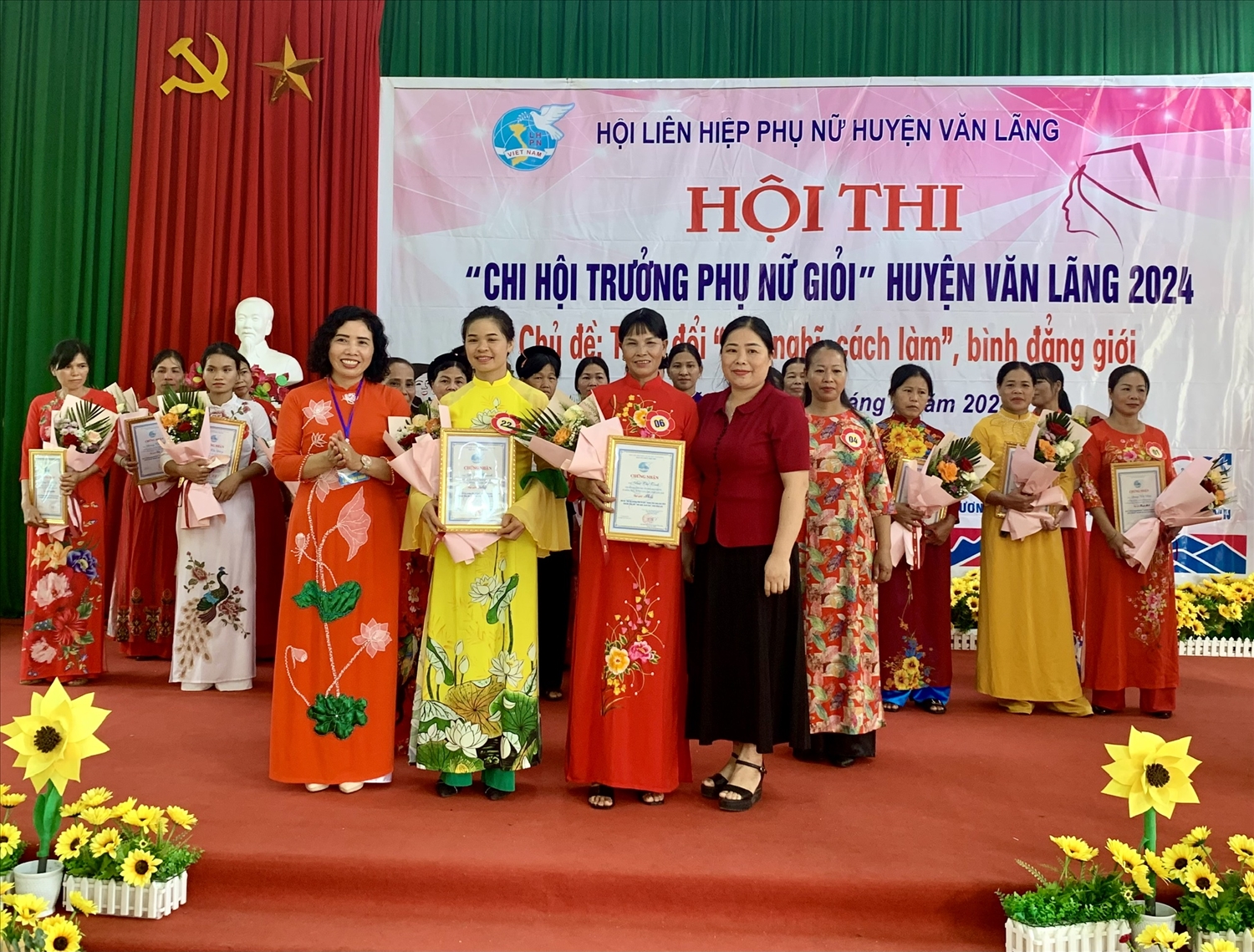 Hội thi là dịp để các thí sinh cũng chính là các Chi hội trưởng Chi hội phụ nữ tìm hiểu về dự án 8 “Thực hiện bình đẳng giới và giải quyết những vấn đề cấp thiết đối với phụ nữ và trẻ em"