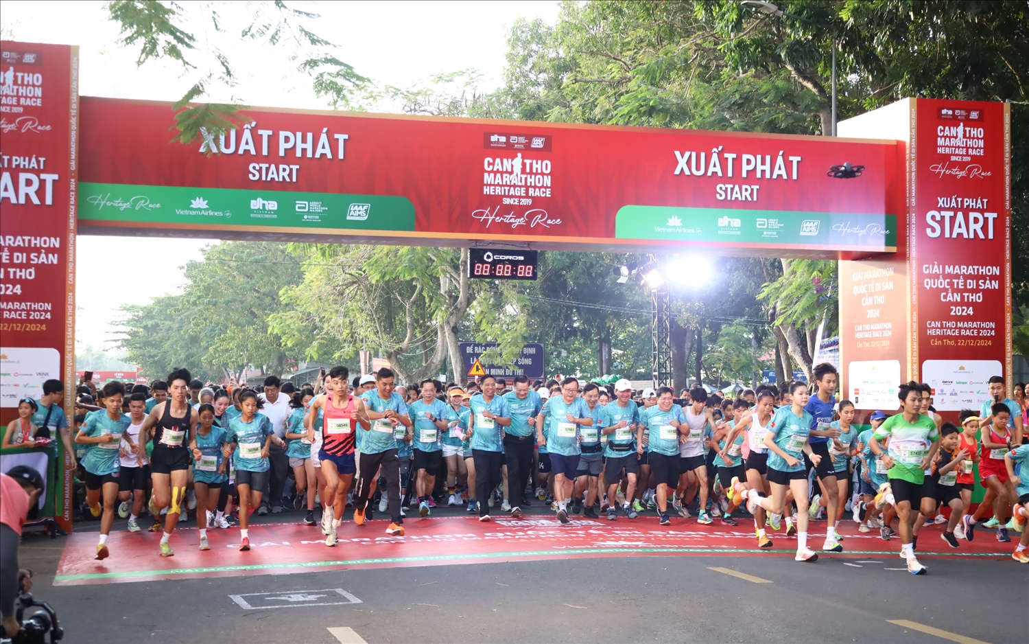 Giải Marathon Quốc tế Di sản Cần Thơ 2024 thu hút hơn 9.000 vận động viên tham gia