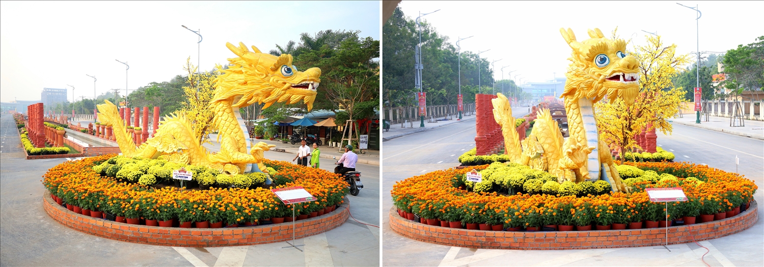(Tin ảnh) Lung linh con đường gốm đỏ và hoa ở Vĩnh Long vừa xác kỷ lục Việt Nam 14