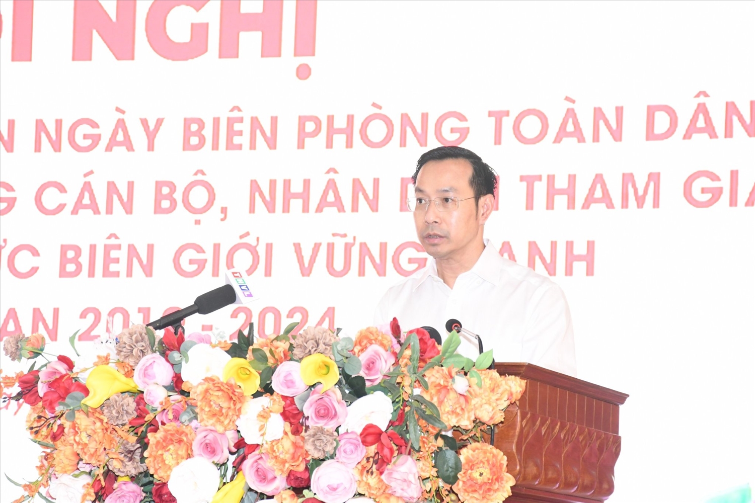 Ông Nguyễn Thanh Nhàn, Phó chủ tịch UBND tỉnh Kiên Giang phát biểu chỉ đạo Hội nghị 