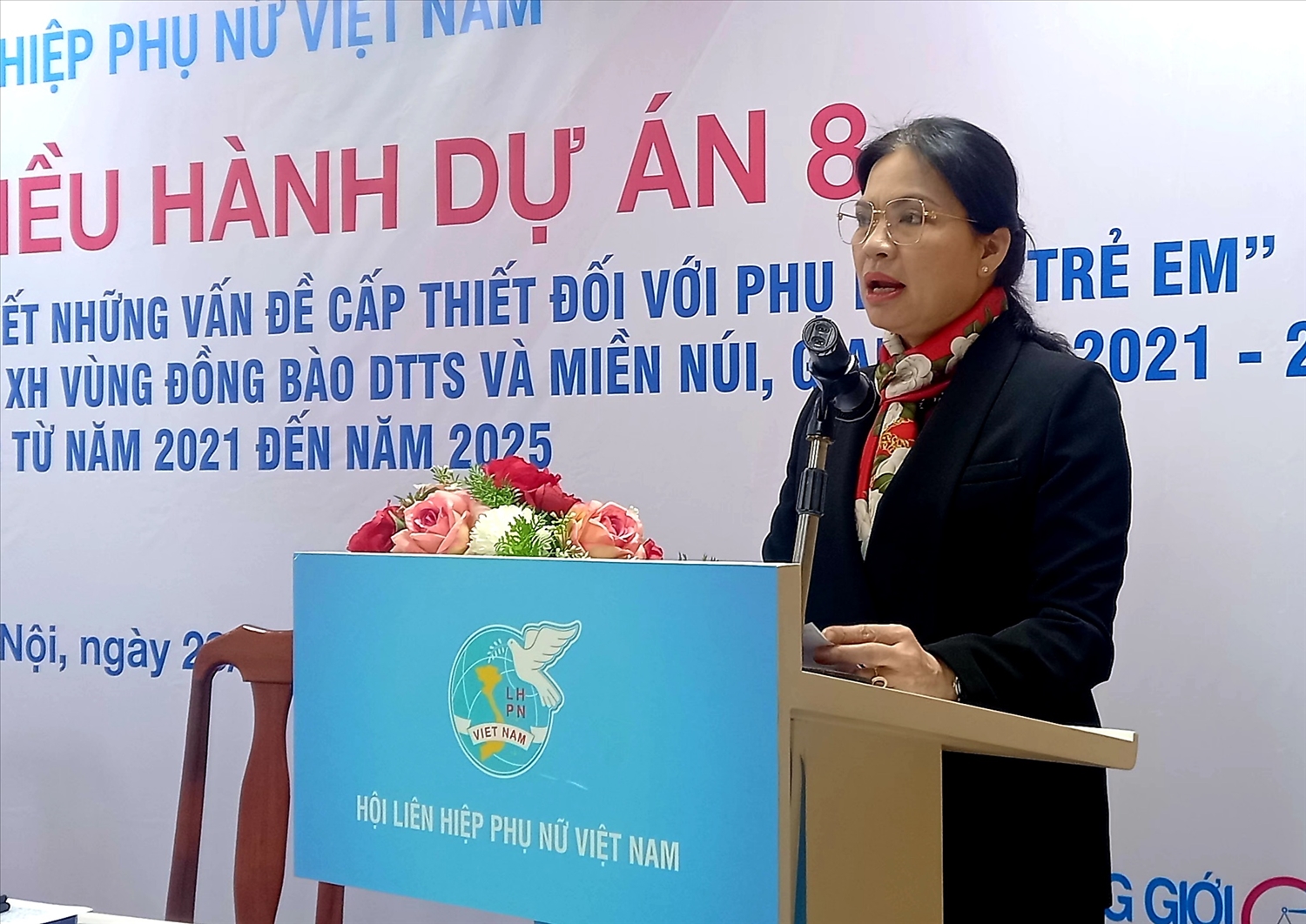 Chủ tịch Hội LHPN Việt Nam phát biểu tại Hội nghị
