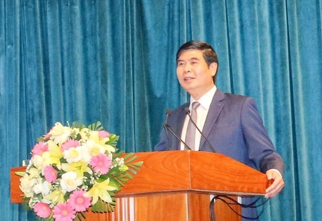 Phó Chủ tịch UBND tỉnh Bình Định Lâm Hải Giang phát biểu chỉ đạo tại Hội nghị