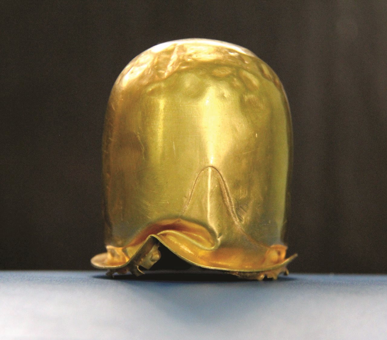 Bảo vật quốc gia Linga vàng hiện đang được lưu giữ tại Bảo tàng tỉnh Bình Thuận
