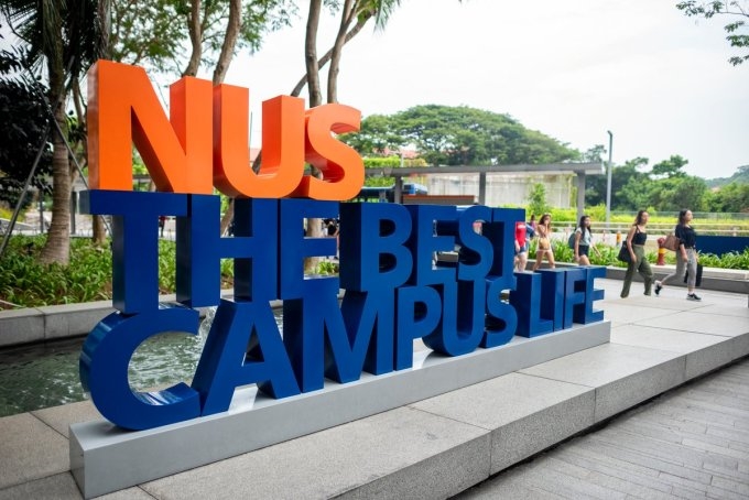 Khuôn viên của Đại học Quốc gia Singapore. Ảnh: NUS
