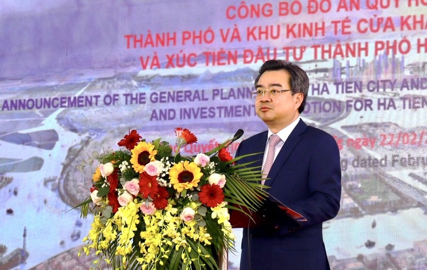Bộ trưởng Bộ Xây dựng Nguyễn Thanh Nghị phát biểu chỉ đạo tại hội nghị