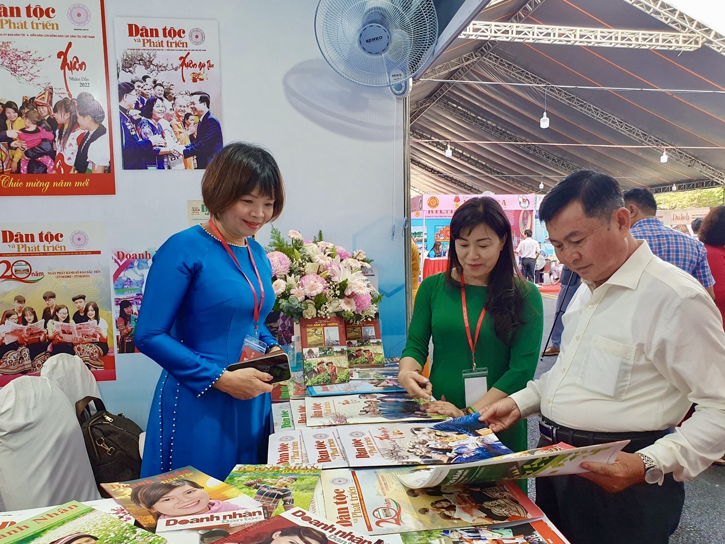  Với việc giành giải C - Gian hàng trưng bày xuất sắc, Báo Dân tộc và Phát triển đã đóng góp vào thành công của Hội báo toàn quốc lần đầu tiên được tổ chức tại TP. Hồ Chí Minh.