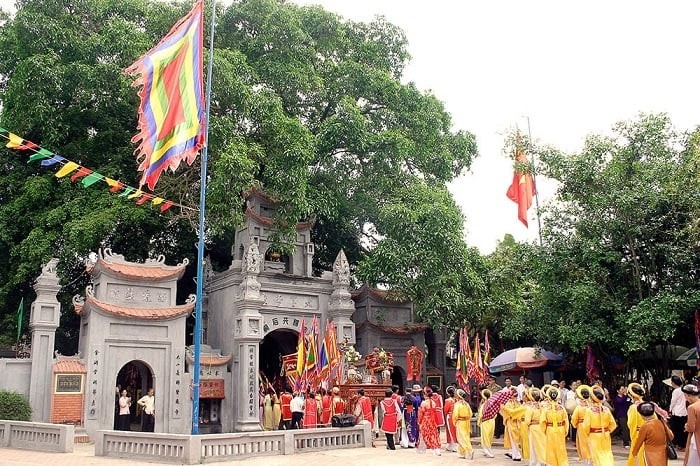 Lễ hội Đồng Đăng (Lạng Sơn) thu hút hàng chục nghìn lượt du khách tham dự. (Ảnh tư liệu)