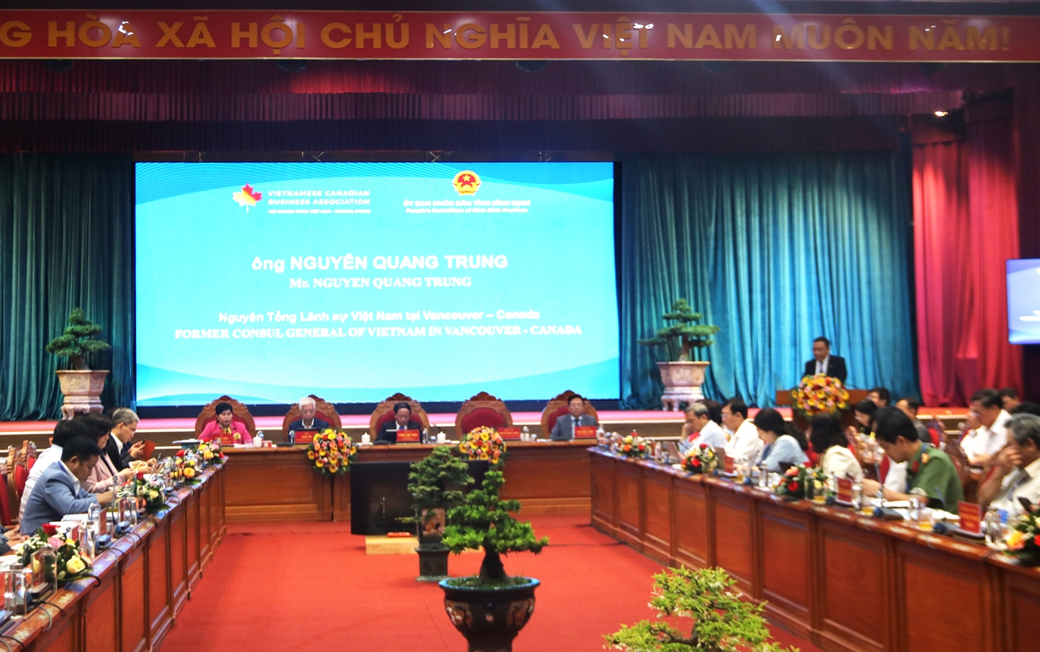 Hội nghị xúc tiến xúc tiến thương mại với Hội doanh nhân Việt Nam - Canada nhằm thu hút đầu tư