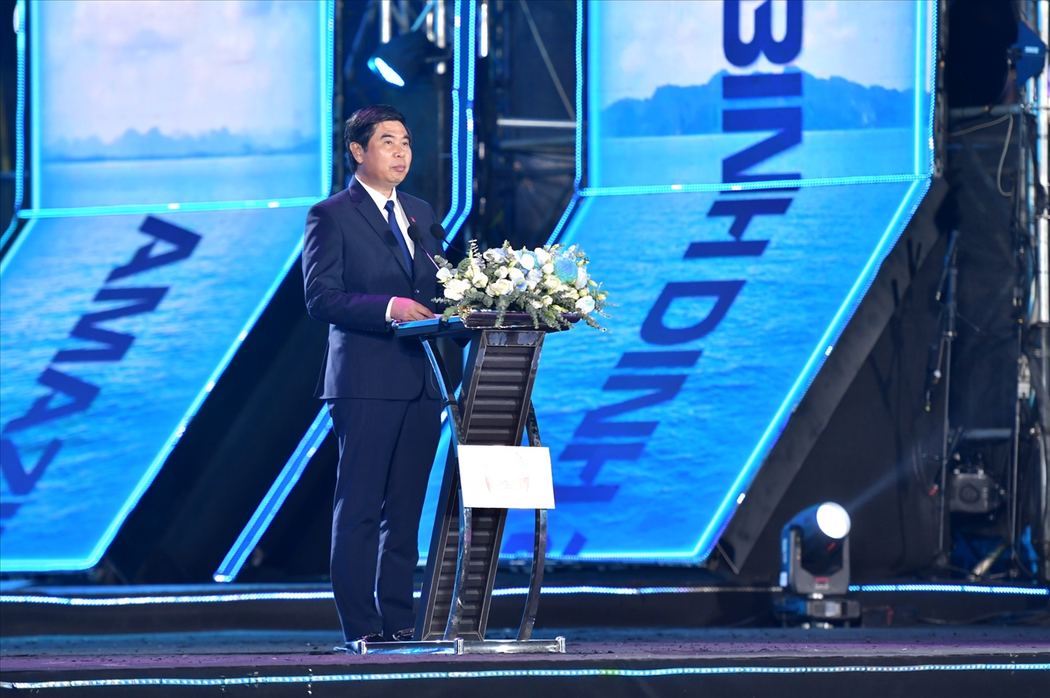 Phó Chủ tịch UBND tỉnh Bình Định Lâm Hải Giang phát biểu bế mạc Tuần lễ Amazing Binh Dinh Fest 2024