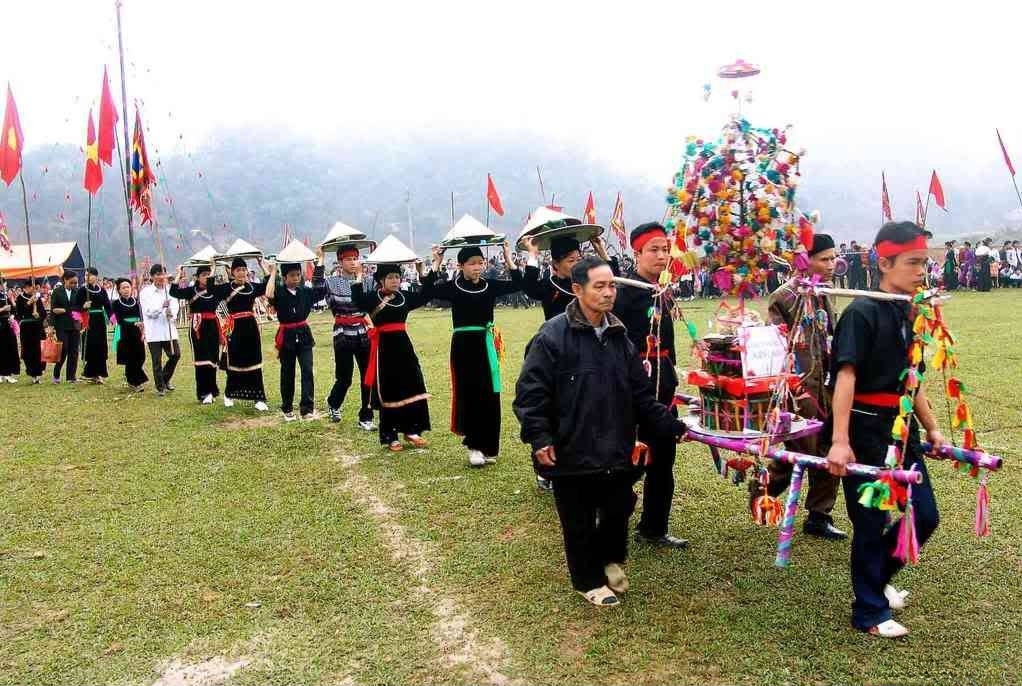 Lễ hội Lồng Tồng của dân tộc Tày ở Cao Bằng