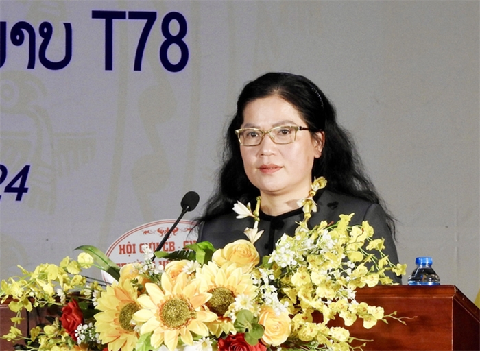 Thứ trưởng Bộ Giáo dục và Đào tạo Nguyễn Thị Kim Chi phát biểu tại Chương trình