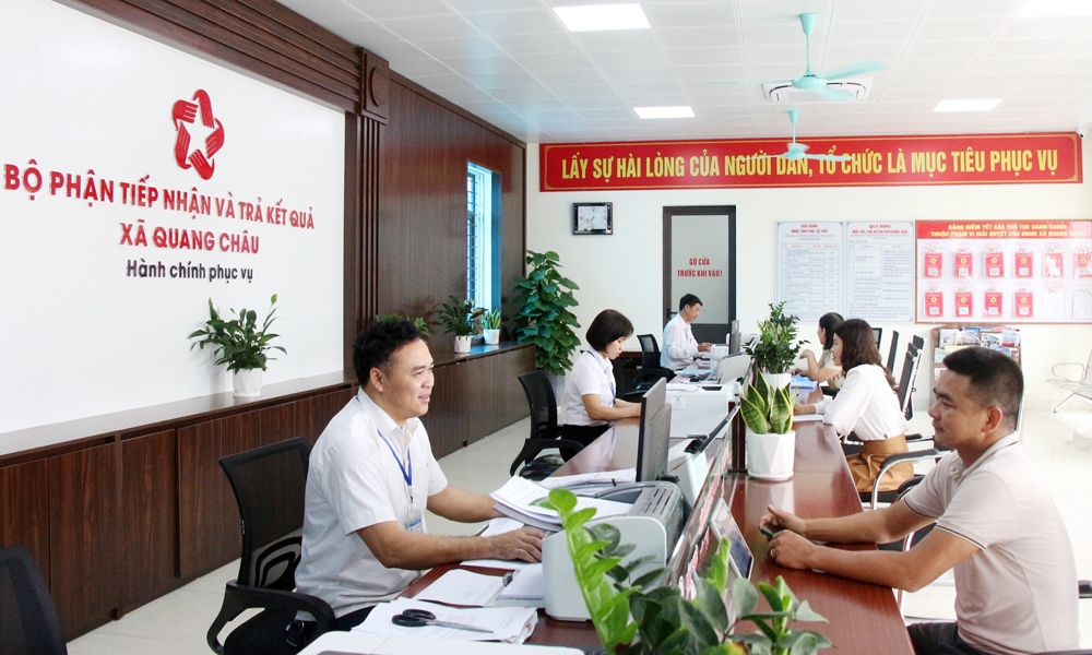  Chỉ số CCHC và Chỉ số hài lòng tỉnh Bắc Giang năm nay có sự tăng trưởng tích cực
