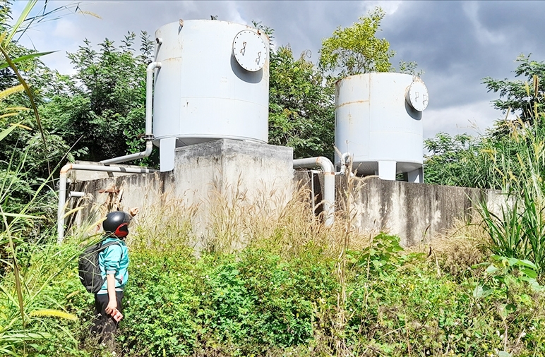 Một công trình nước tập trung nông thôn trên địa bàn tỉnh Đắk Lắk ngưng hoạt động