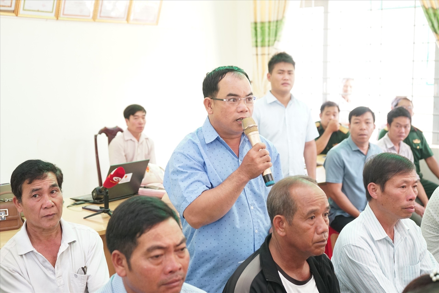 Cư tri huyện Krông Năng nêu các nội dung kiến nghị
