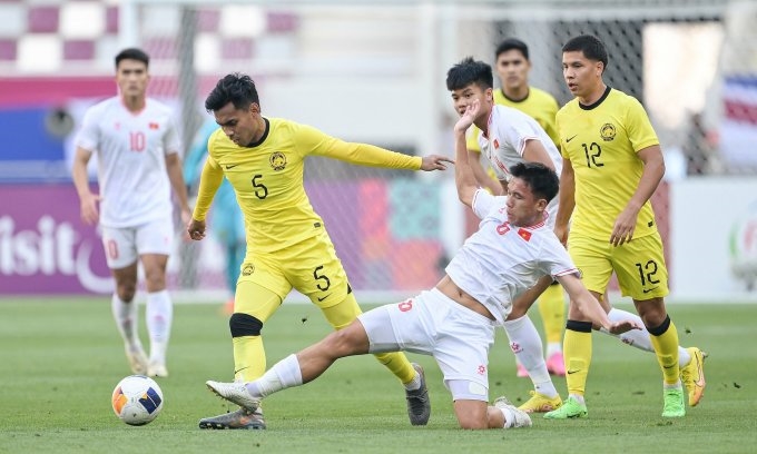 U23 Việt Nam sớm giành vé sau trận thắng U23 Malaysia (Ảnh IT)