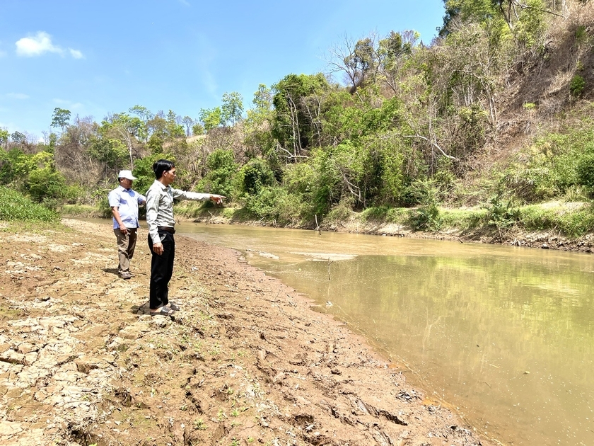 Khúc sông nơi 3 bé gái DTTS ở làng Bot Grek (xã Hnol, huyện Đak Đoa) bị đuối nước