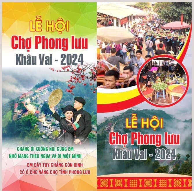 Lễ hội Chợ Phong Lưu Khâu Vai năm 2024 sẽ được huyện Mèo Vạc tổ chức trong 2 ngày 4 – 5/5 tại xã Khâu Vai.