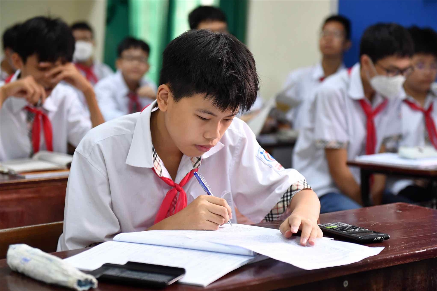 Công bố tỉ lệ chọi lớp 10 THPT công lập năm 2024-2025 tại Hà Nội. Ảnh minh họa