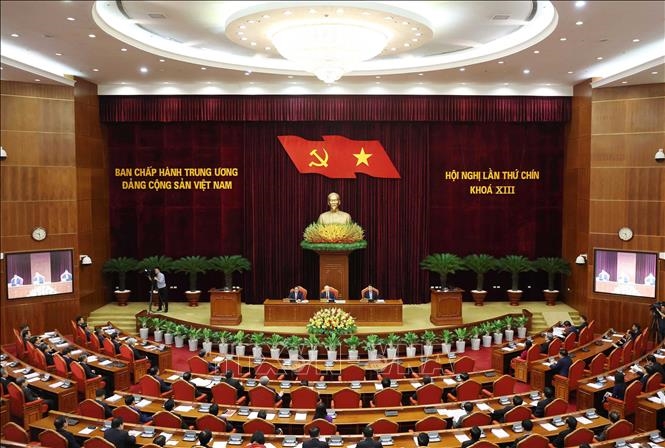 (Dẫn nguồn) Bế mạc Hội nghị lần thứ chín Ban Chấp hành Trung ương Đảng khóa XIII