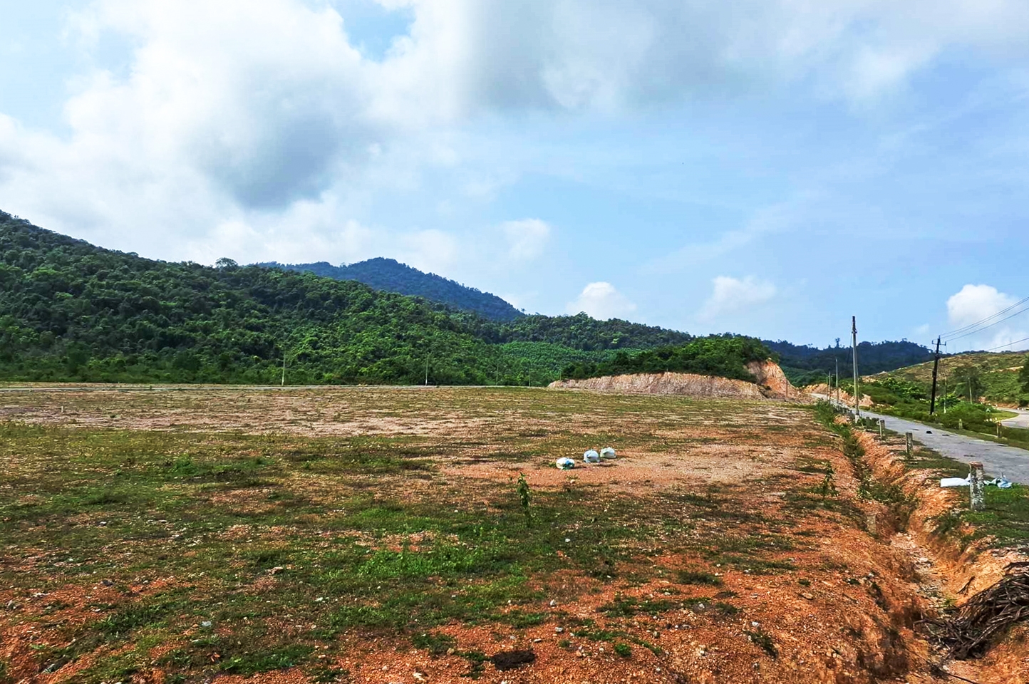 Toàn cảnh Dự án Bố trí sắp xếp khu dân cư vùng ảnh hưởng thiên tai huyện Lệ Thủy (Quảng Bình) điểm xã Ngân Thủy