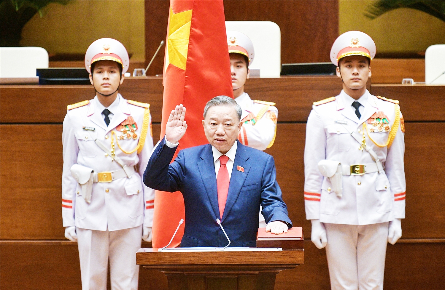 Chủ tịch nước Tô Lâm làm Lễ Tuyên thệ trước Quốc hội