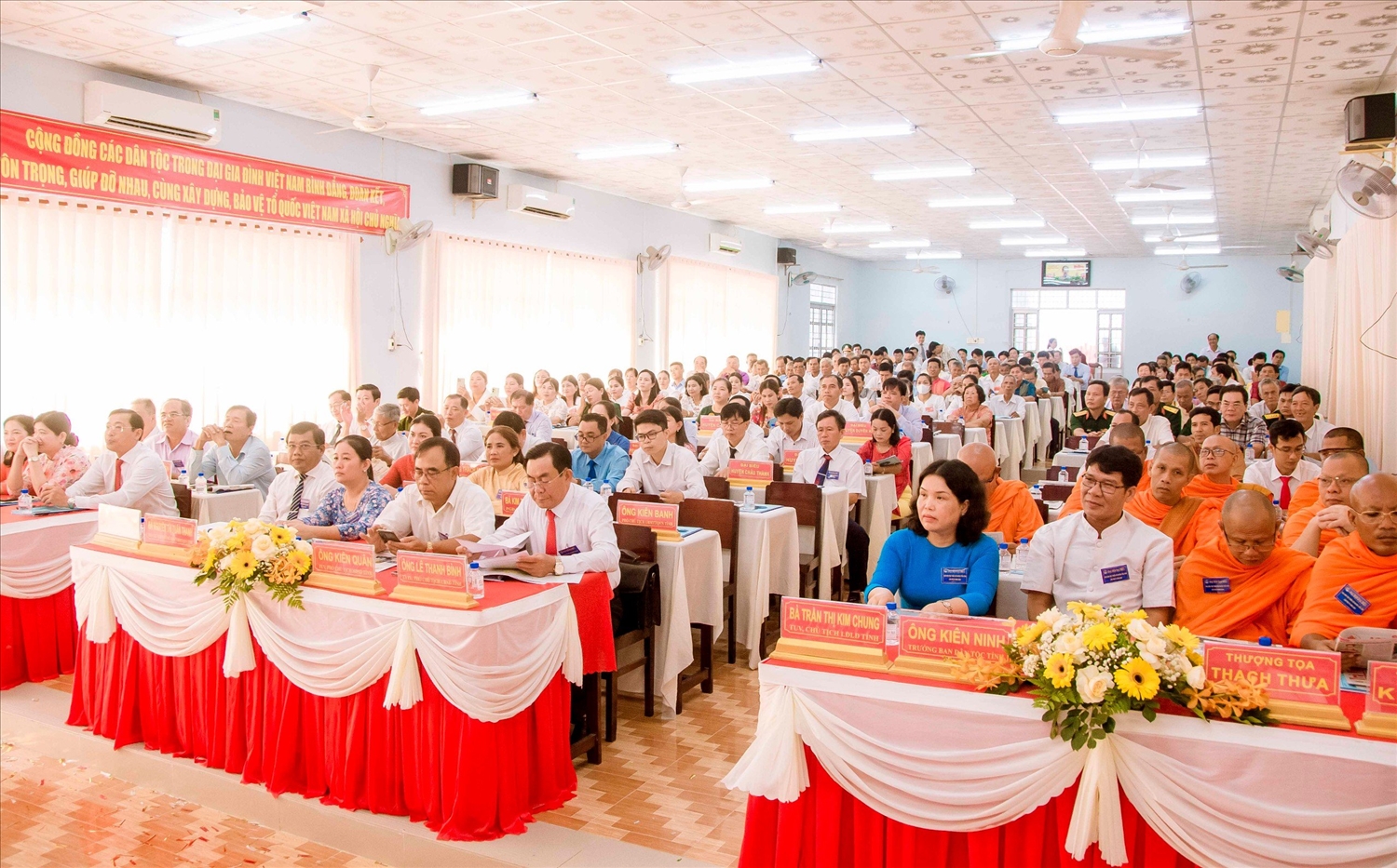 Hơn 200 đại biểu tham dự Đại hội đại biểu các DTTS huyện Tiểu Cần ( Trà Vinh) lần IV năm 2024 