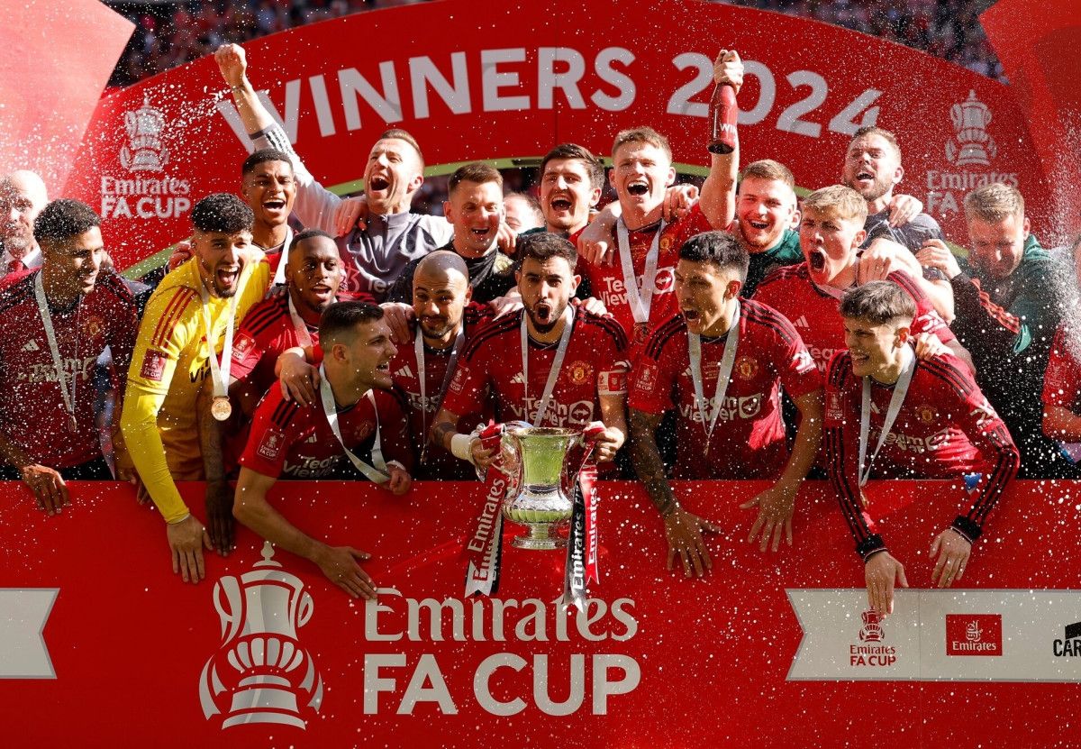 Man United đăng quang FA Cup 2023-2024 (Ảnh IT)