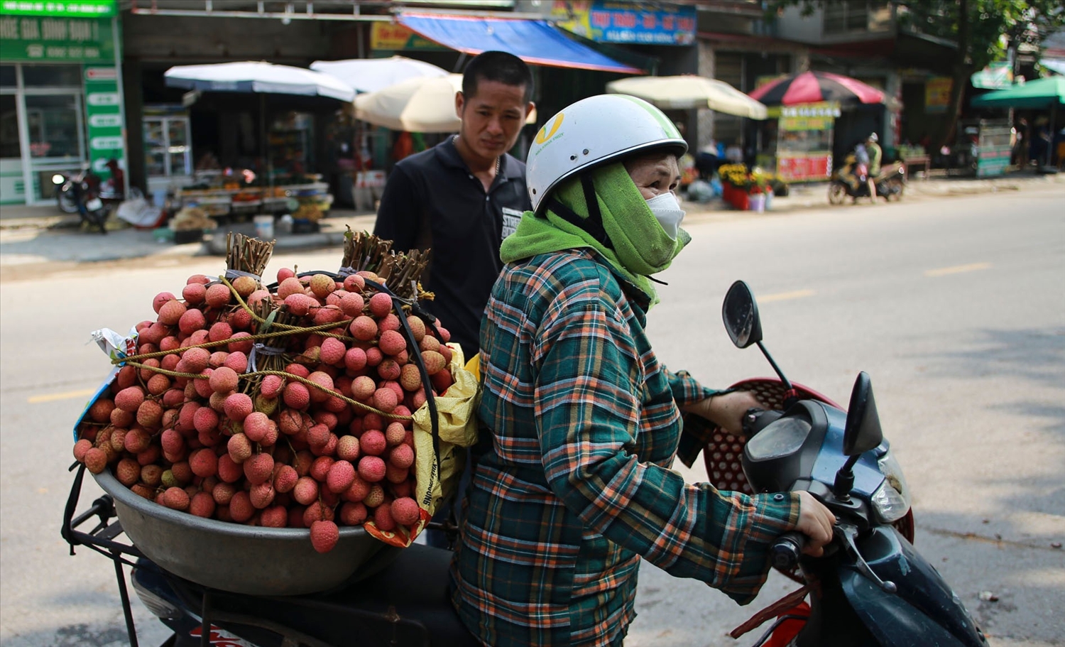 Không còn cảnh tấp nập thường thấy ở “thủ phủ vải” của tỉnh Bắc Giang.