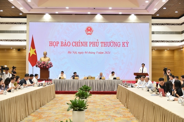 Quang cảnh họp báo