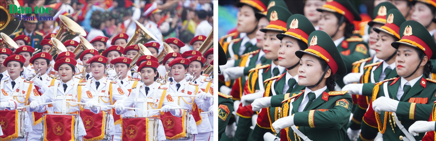 (ẢNH) Hình ảnh ấn tượng Lễ diễu binh, diễu hành kỷ niệm 70 năm Chiến thắng Điện Biên Phủ 12